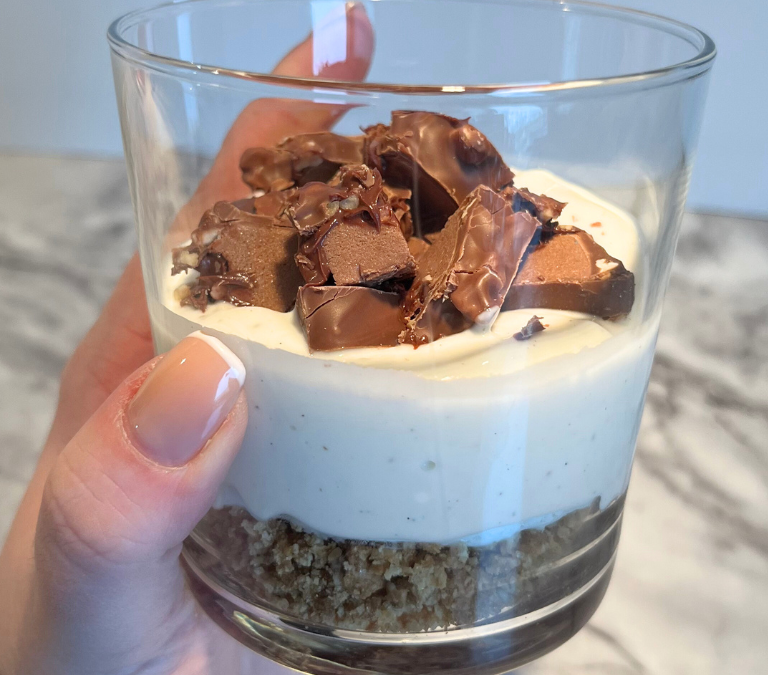 Crunchy dessert