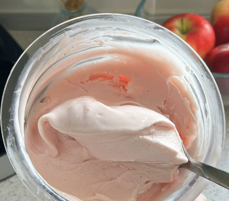 Strawberry milkshake is