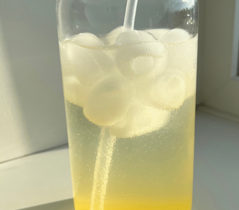 Fizzy mango lime