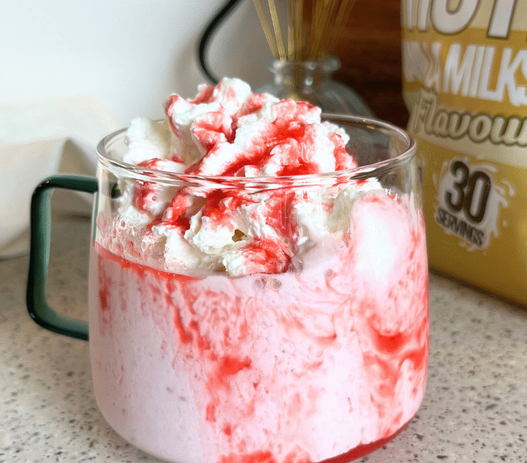 Hindbær milkshake