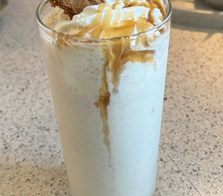 Biscoff milkshake