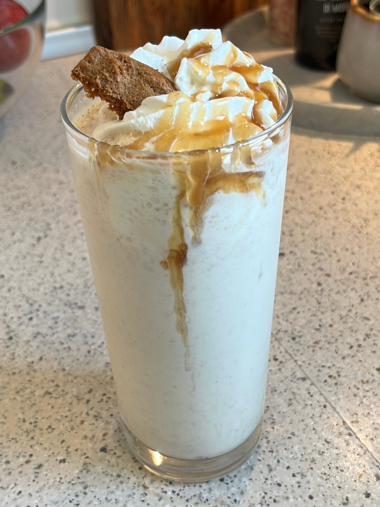 Biscoff milkshake