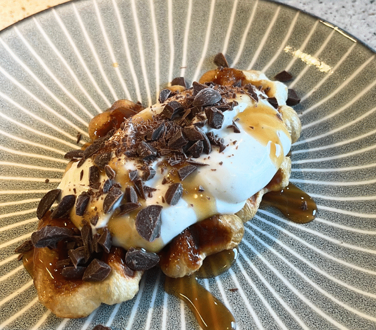 Craffle dessert