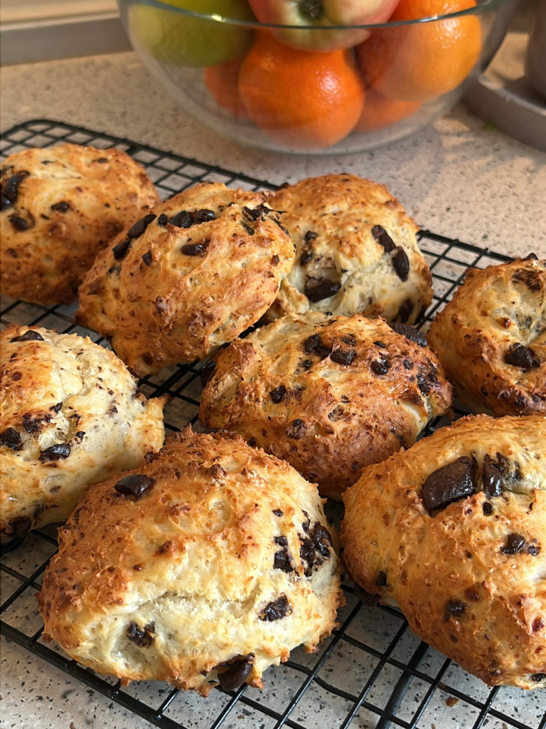 Choko vanilje boller